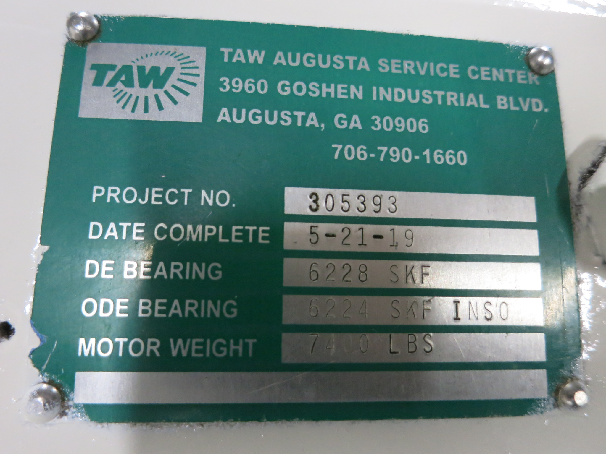 General Electric DC Motor CD4460 600HP 500V 1150/1500RPM SPFGSV GE Kinamatic (GA10971) River